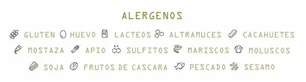 alergenos brunch